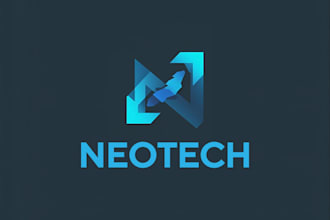 design a modern and unique ai logo for your brand