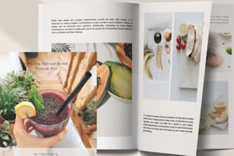 design canva ebook, workbook, lead magnet for wellness and fitness coaches
