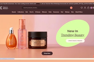 design skincare shopify store beauty website skincare store cosmetics spa store