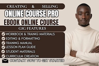 create complete online course content, curriculum video scripts