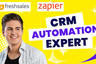 setup freshsales, freshwork CRM, workflow, automation as freshsales CRM expert