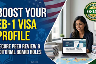 secure peer review judging and editorial board roles for eb1 visa on ieee scopus