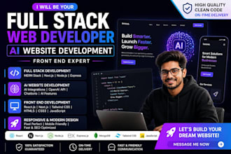 do website development ai website development full stack web developer ai