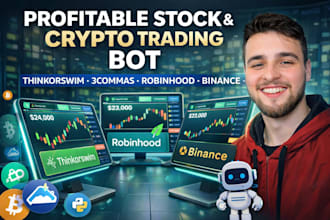 develop stock trading bot for thinkorswim 3commas alpaca API