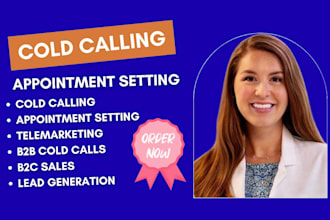do b2b b2c cold calling and appointment setting