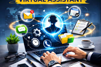 seré tu asistente virtual para tareas administrativas