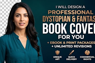 design fantasy sci fi dystopian or fantasy book cover
