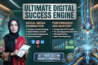 create social media automations, design social media pages