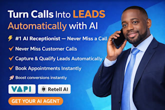 build an ai receptionist with n8n vapi or retell ai for inbound calls