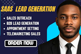 be your saas sales closer, agency lead generation and cold calling expert