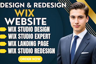 design wix studio website redesign wix studio landing page website