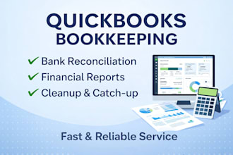 do quickbooks bookkeeping and cleanup as a proadvisor