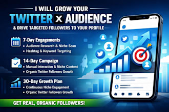 grow your twitter x audience and drive targeted followers to your profile