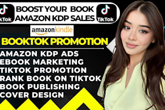 do booktok amazon kdp book promotion tiktok video promotion booktok