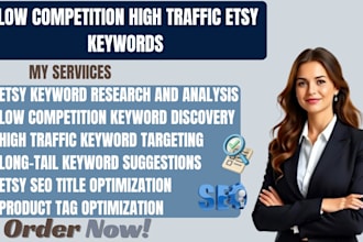 find low competition high traffic etsy keywords for better ranking