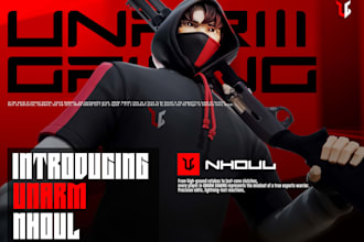 design complete esports graphics for your team