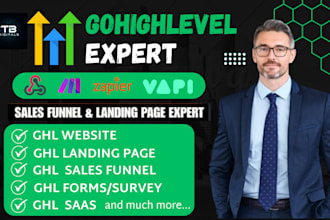 build sales funnel, ghl website, ghl landing page, ghl forms, ghl saas