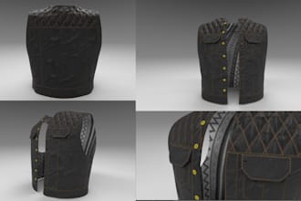 create fivem kuttes custom fivem clothing kuttes mc mc vest biker clothing