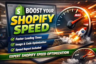 optimize shopify speed and improve your store loading time