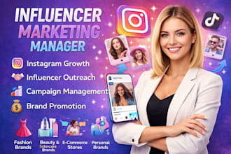 be your monthly instagram influencer marketing manager
