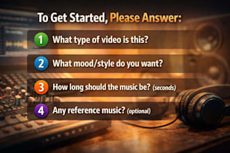 create professional background music for youtube videos