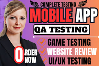 test and review app, website QA, android ios iphone ipad app