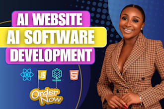 develop ai website, ai web application, ai chatbot, ai software developer