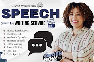 write a powerful speech for occasion, weddings, funerals, and special events