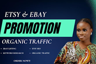 do etsy ebay to boost etsy promotion, ebay promotion to boost sales and traffic