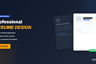 design a modern resume CV that gets you hired