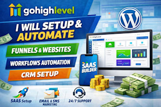 build gohighlevel website gohighlevel sales funnel on gohighlevel and wordpress