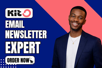 setup convertkit newsletter convertkit email sequence kit landing page