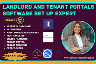 setup landlord and tenant portals with propertyware doorloop tenantcloud innago