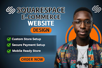 set up a squarespace ecommerce store for clothing brands to sell online fast