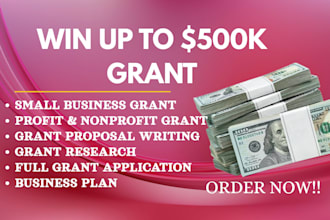 do small business grant writing, grant research, and grant application