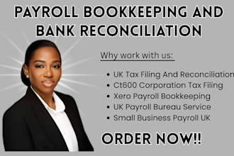 be uk cpa xero payroll bookkeeping bureau bank reconciliation ct600 tax filing