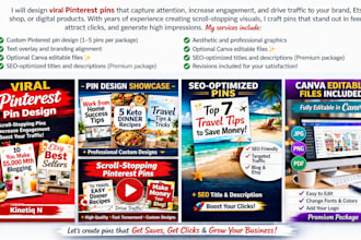 viral pinterest pin design