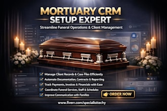 setup mortuary CRM prospect funeral kiosk refine fd maccs terrapro gather cims