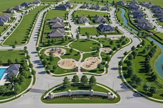 design a land subdivision layout