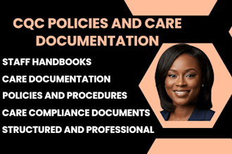 create cqc compliant policies and care documentation support