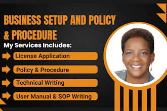 setup and write policy and procedure with licensing for home health care agency