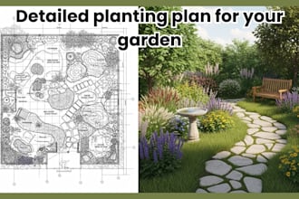 created a detailed planting plan for your garden