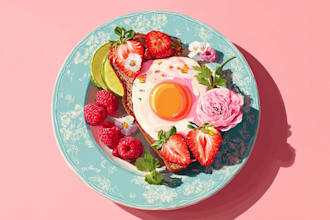 food pop art of your food pop art