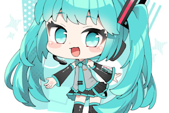 draw cute chibi character