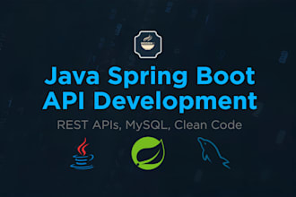 develop rest API using java spring boot