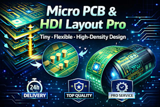miniaturized pcb design for micro iot devices flexible pcb design hdi pcb layout