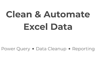 clean and automate your excel data with power query