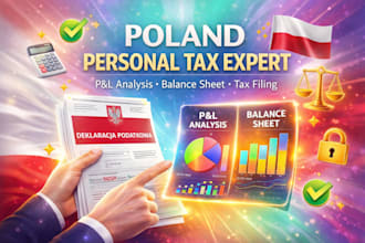 analyze p and l balance sheet and file poland personal tax returns