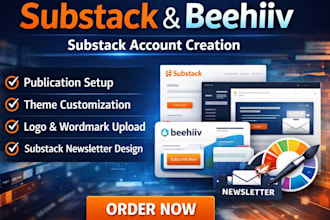 setup substack beehiiv, brevo, ai newslwtter, beehiiv website