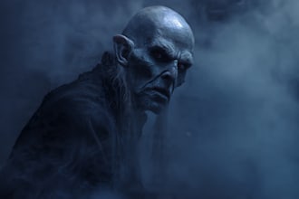 fantasy horror and fantasy horror character